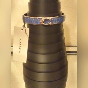 Coach Blue bracelet